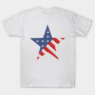 American Star Embroidery T-Shirt